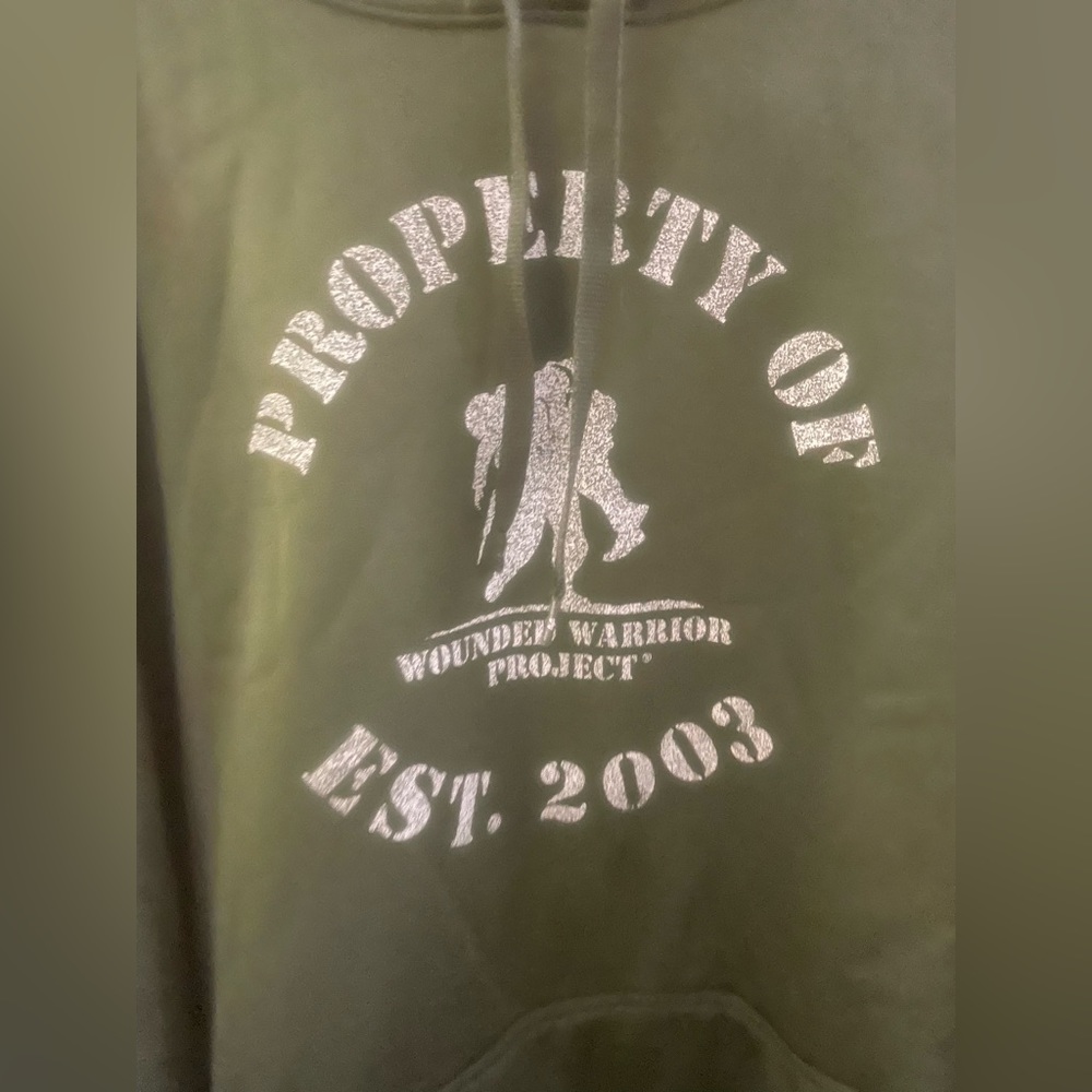 Under Armour Wounded Warrior Olive Sweatshirt